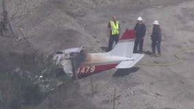 Pearland: No injuries after small plane crashes into pipeline field