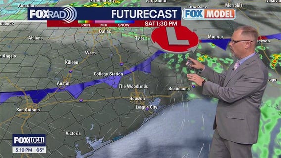 Houston weather: Weekend rain chances starting Friday