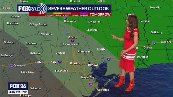 Houston weather: Weekend rain chances, cold front