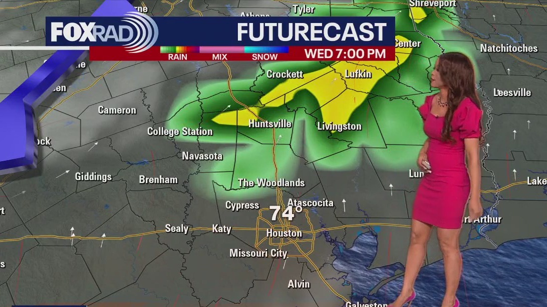 Houston weather: Chance for strong storms Wednesday