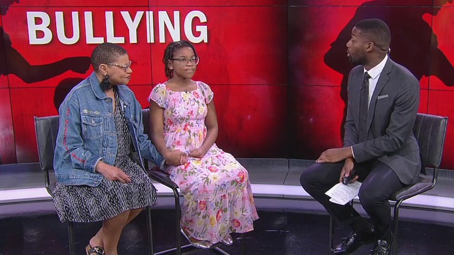 Young girl shares story about overcoming bullying
