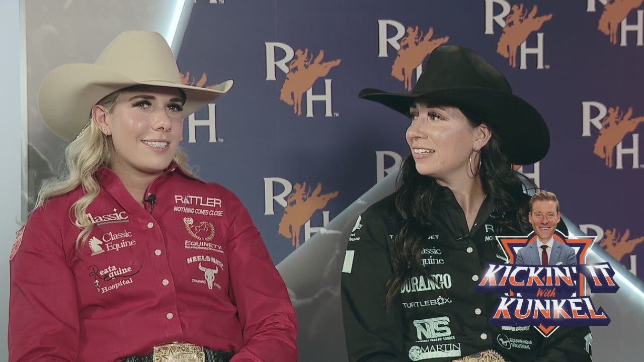 The rodeo Angelone sisters: Kickin? it with Kunkel