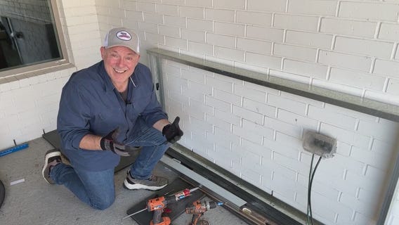 Outdoor kitchen framing: Tom's DIY