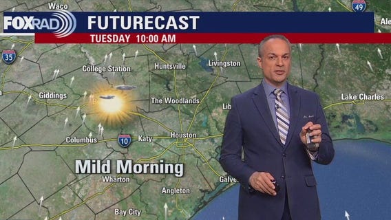 Houston weather: Mostly sunny, windy Tuesday