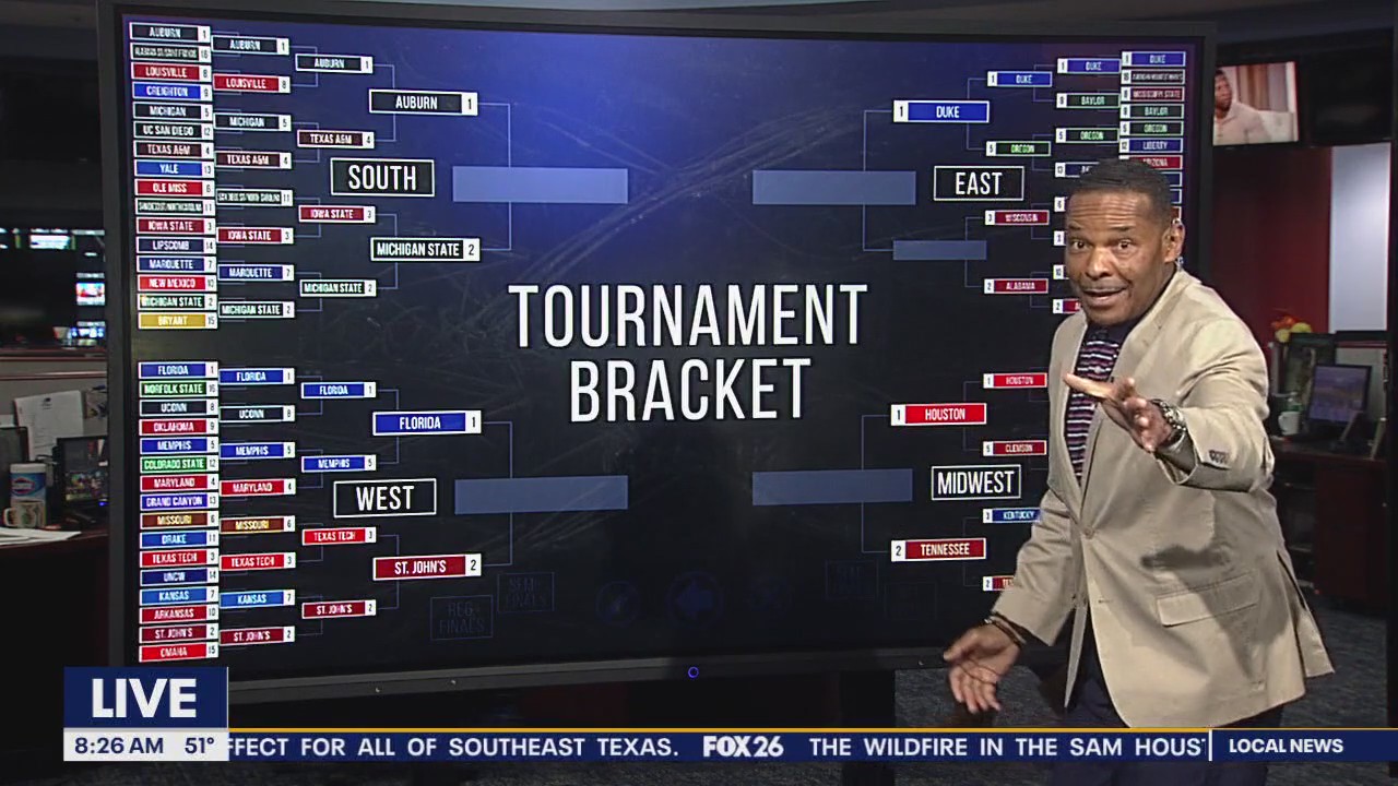 Nate Griffin's March Madness bracket