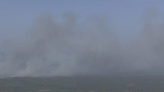 San Jacinto County wildfire: 1,300 acres burned; evacuations underway