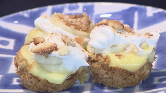 Mini Banana Cream Pies - Allison's Cooking Diary