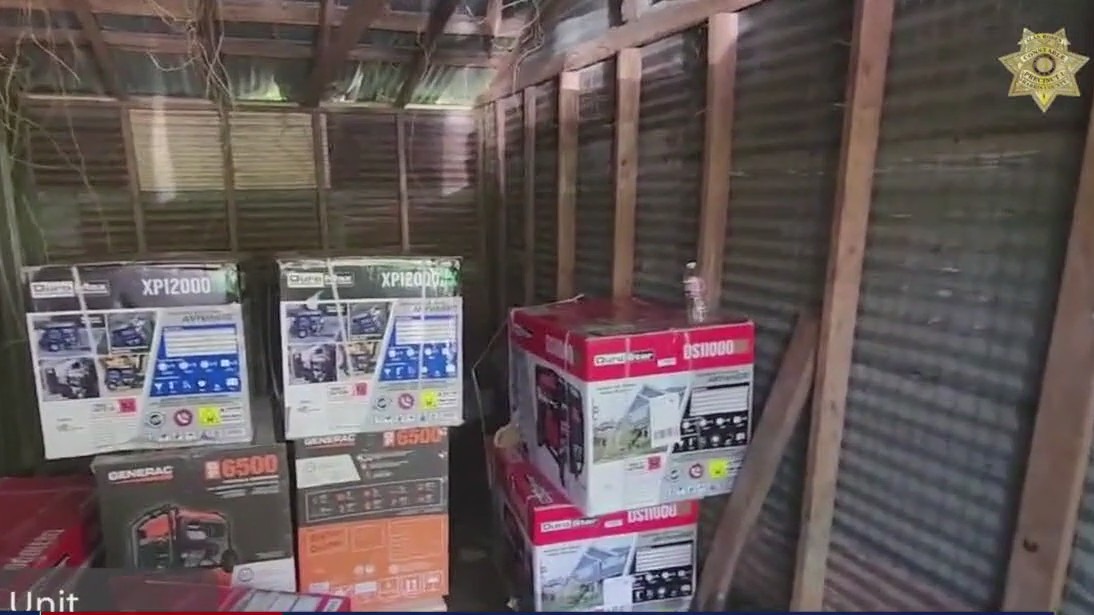 Houston man charged with stealing nearly $500,000 worth of generators