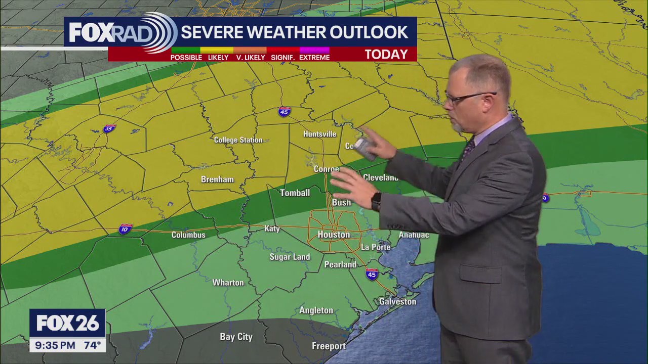 Houston weather: March 23 overnight forecast