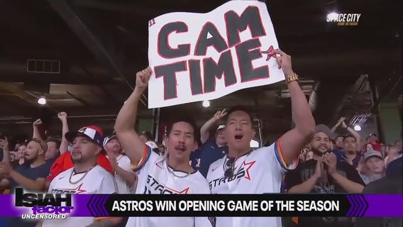 Astros win opening game of the season
