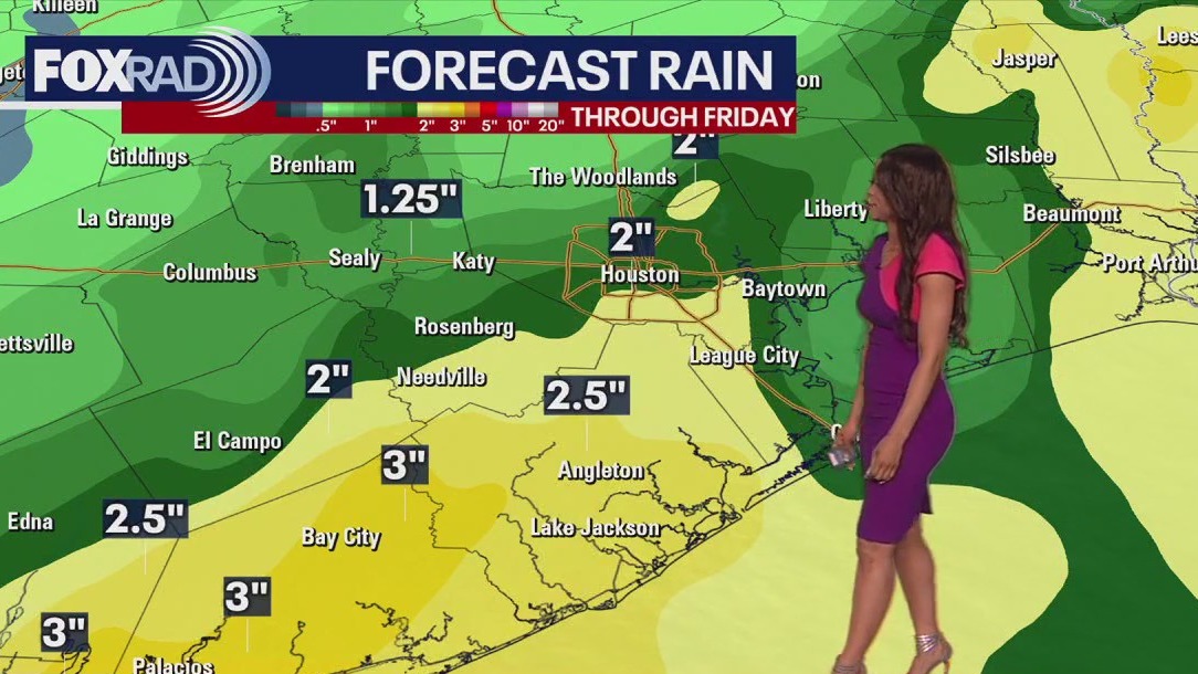 Houston weather: More heavy rain possible on Friday