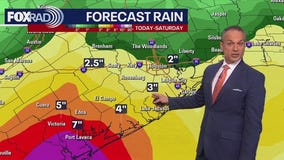 Houston weather: Rainy Thursday, highs in mid-70s