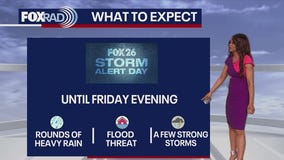 Houston weather: More rainfall possible on Friday