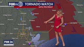 Tornado Watch issued for parts of Texas, Louisiana