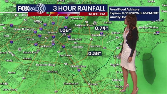 Houston weather: Flood Advisory for parts of Harris County; heavy rain across Houston