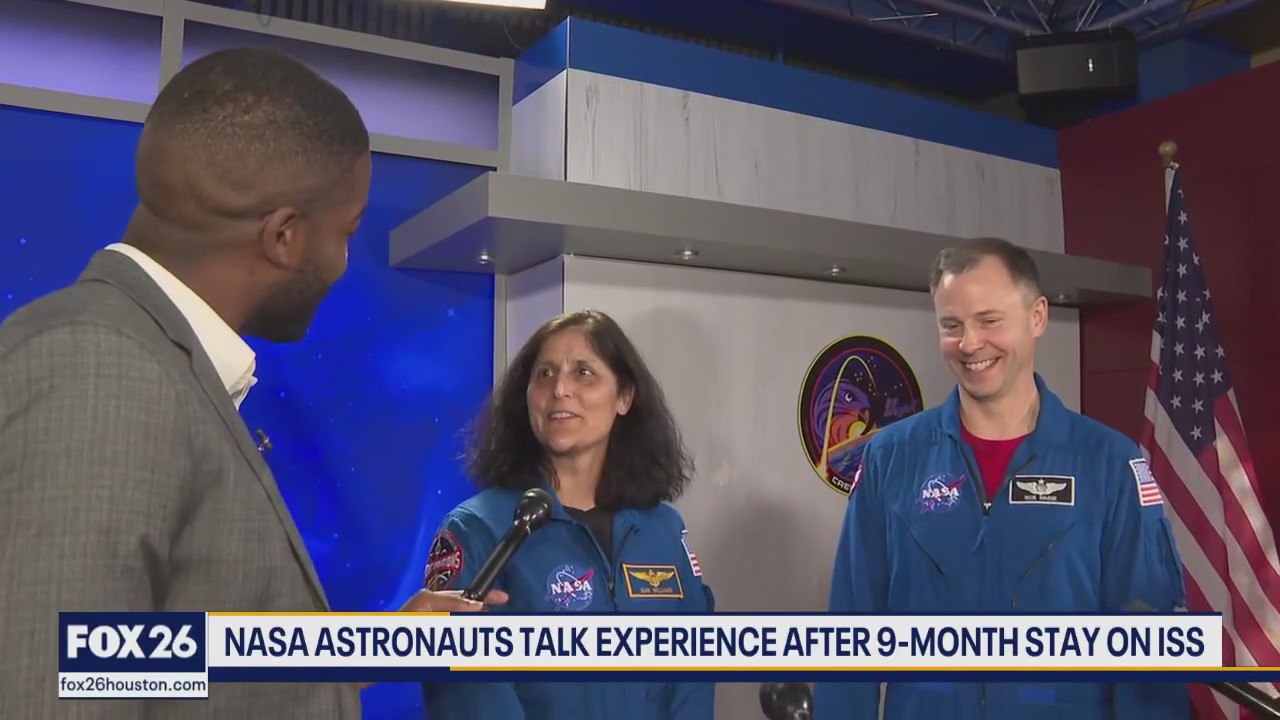 NASA astronauts talk 9-month stay on ISS | Forecasting with Friends