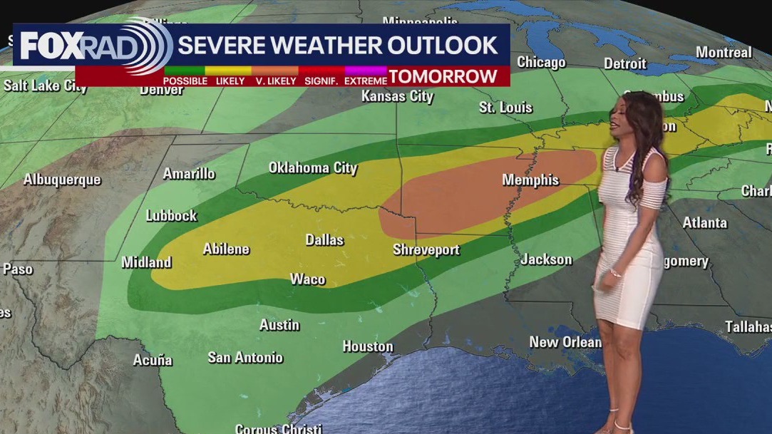 Houston Weather: Windy weather on the way for Thursday, Friday