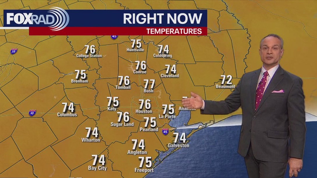 Houston weather: Windy Wednesday with highs in 80s