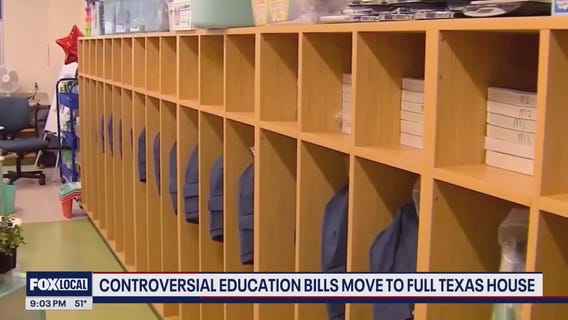 Education bills move to full Texas house