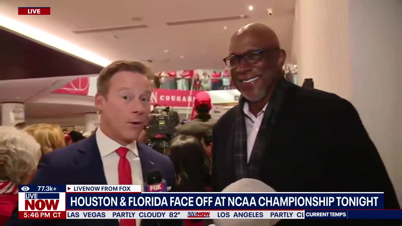 Clyde Drexler talks UH-Florida championship game