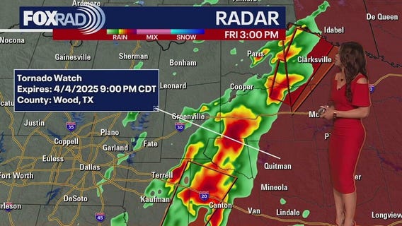 Houston weather: Tornado Watch on Friday; severe storm chances Saturday