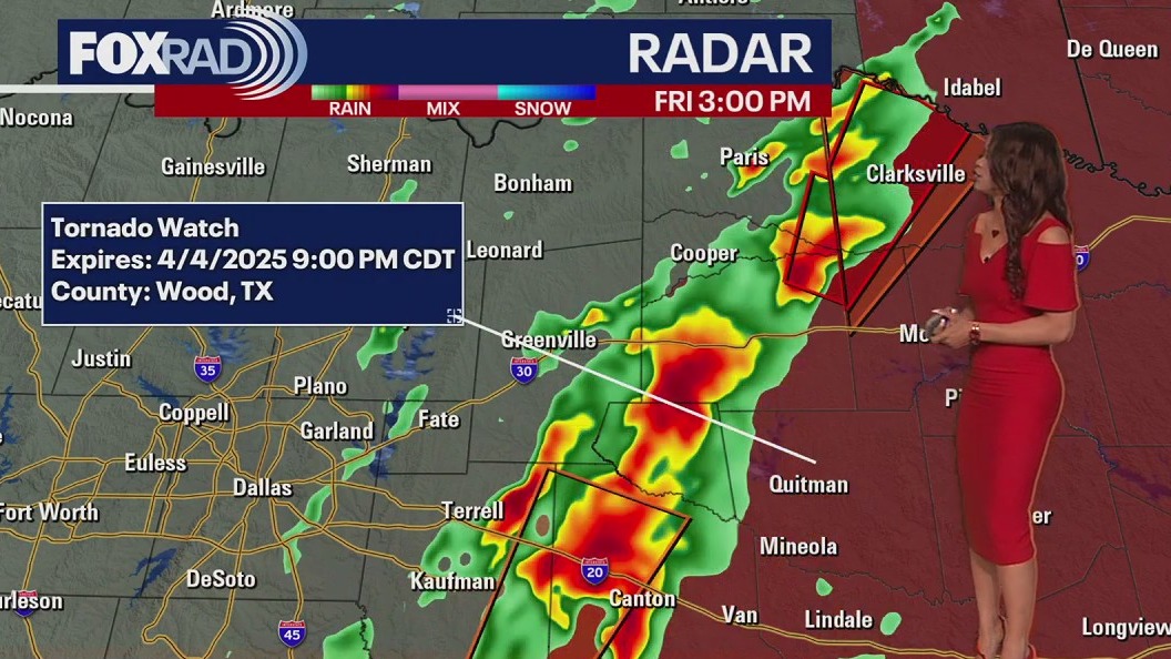 Houston weather: Tornado Watch on Friday; severe storm chances Saturday