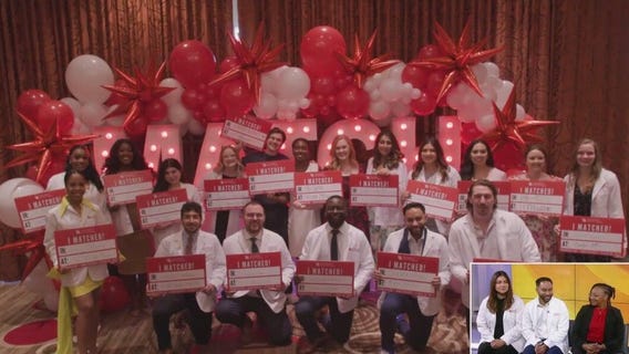 UH medical students celebrate Match Day 2025