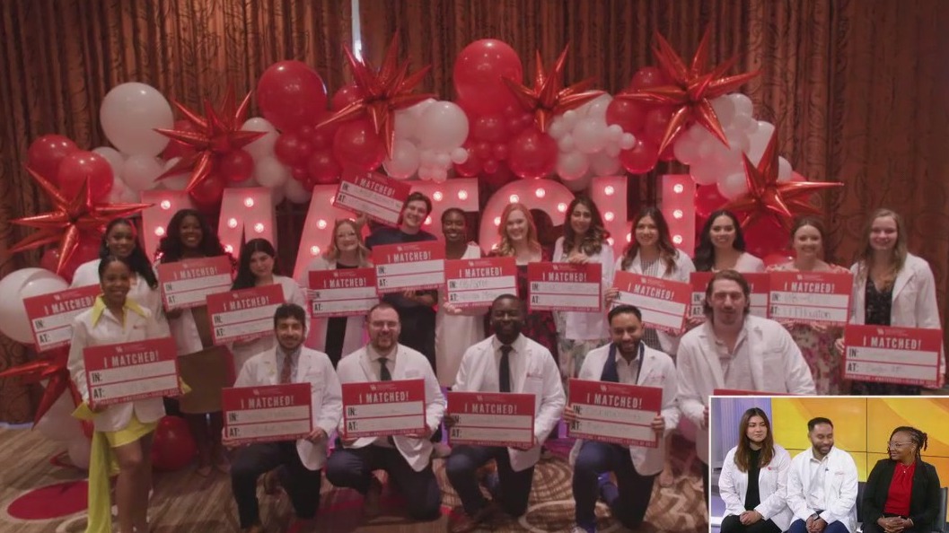 UH medical students celebrate Match Day 2025