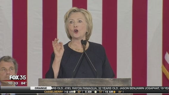 Presidential candidates address Orlando shooting