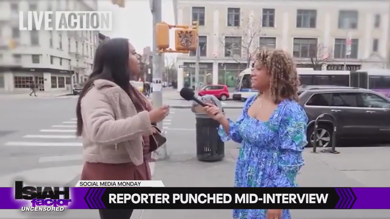 Social Media Monday: Reporter punched mid-interview?
