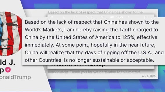 Trump tariffs: 90-day pause announced for most tariffs; China tariffs increase