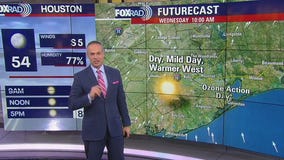 Houston weather: Cool Wednesday morning in 50s