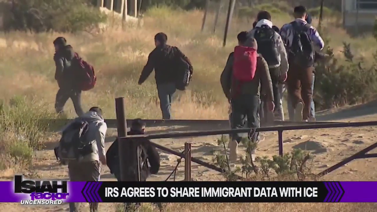 IRS agrees to share immigrant data with ICE?