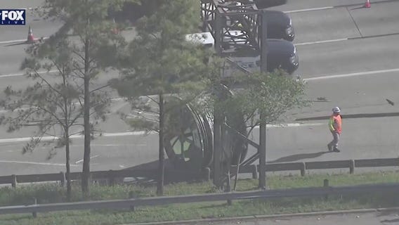 Houston: Large spool blocks East Freeway