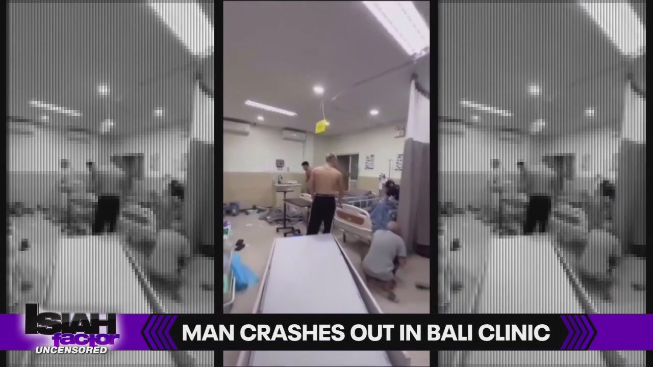 VIDEO: American man deported after crashing out inside of Indonesia