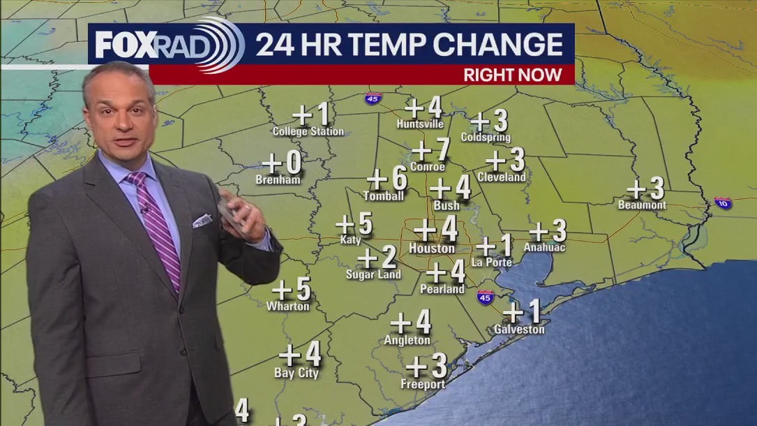 Houston weather: Some fog possible Monday morning