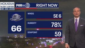 Houston weather: Calm Wednesday morning in the 60s