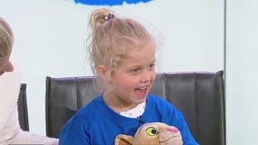 3-year-old's Disney dreams granted with Make-A-Wish