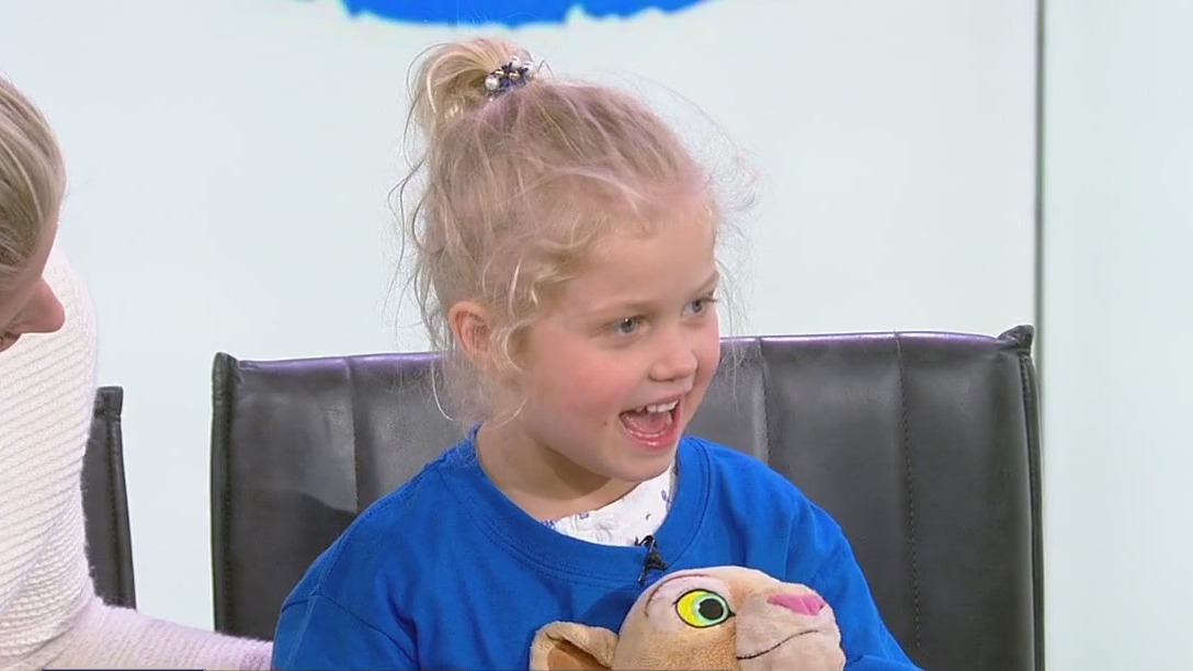 3-year-old's Disney dreams granted with Make-A-Wish