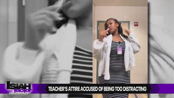 Teacher's attire accused of being too distracting
