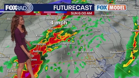 Houston weather: Easter Sunday rain chances