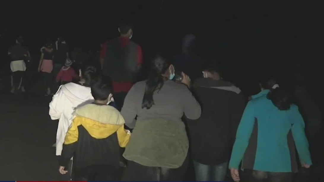 ICE agents checking on minors