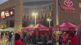 Rockets fans excited for playoff basketball
