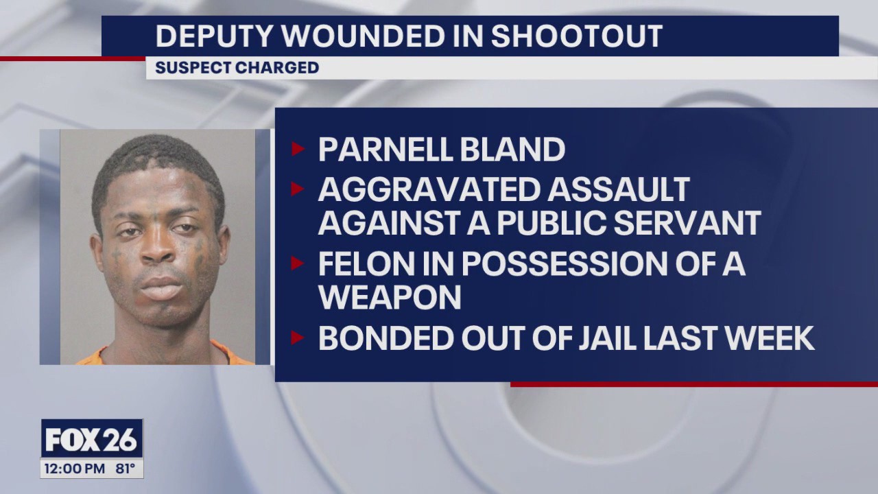 Houston shooting: Man charged in shooting that injured constable deputy