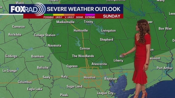 Houston weather: Severe weather chances for Easter weekend