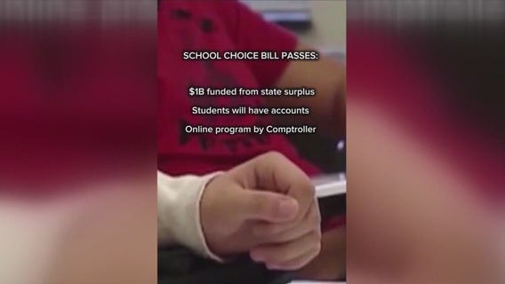 Texas school voucher bill heads to governor's desk