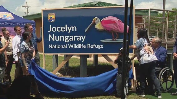Chambers County: Wildlife refuge officially renamed after Jocelyn Nungaray