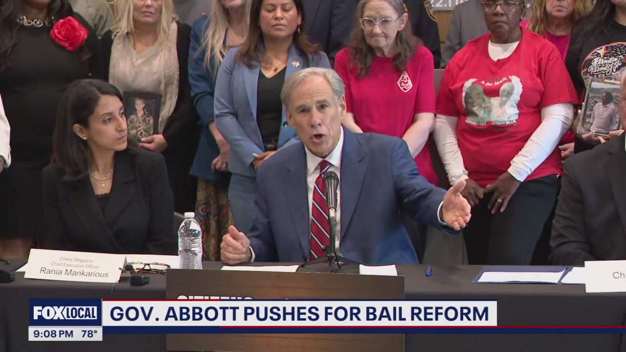 Abbott pushing for bail reform