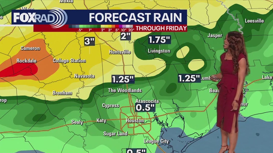 Houston weather: Heavy rain possible on Thursday | FOX 26 Houston