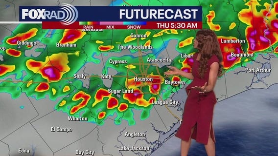 Houston weather: Overnight storms starting Wednesday night